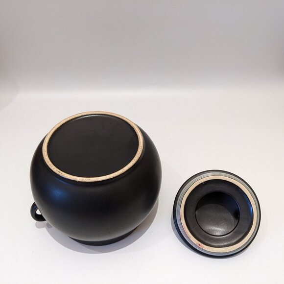 Vintage 1970s Planters Peanut Ceramic Crock Cookie Jar Bean Pot Kitchen Storage - Picture 7 of 8